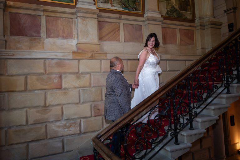 Sylvia und Arnold, Hochzeit im Blauen Salon von Schloss Lieser, Andrea Schenke Photography, Hochzeitsfotografin Wittlich