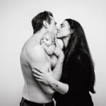 Newborn-Homestory, Baby und Hund, Andrea Schenke Photography, Fotografin Wittlich